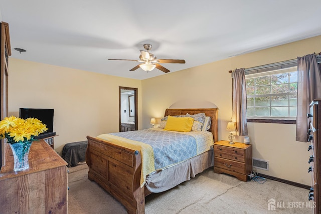 1208 Omaha Rd, North Brunswick, NJ 08902 - bedroom with light carpet and ceiling fan