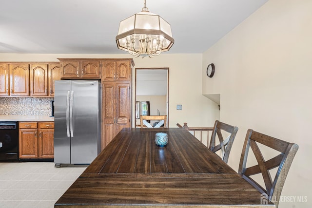 1208 Omaha Rd, North Brunswick, NJ 08902 - dining room featuring a chandelier
