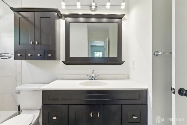 1682 Taylor Dr, North Brunswick, NJ 08902 - full bathroom featuring vanity, a bath, and a shower