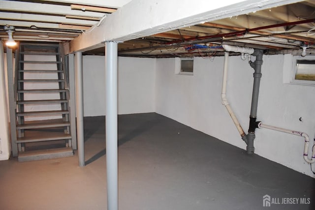 30 John St, South River, NJ 08882 - view of unfinished below grade area