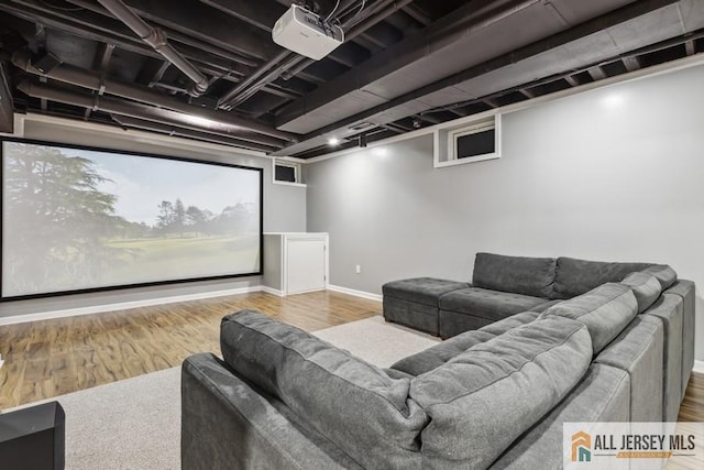 20 Washingtons Xing, Monroe, NJ 08831 - cinema with wood finished floors and baseboards