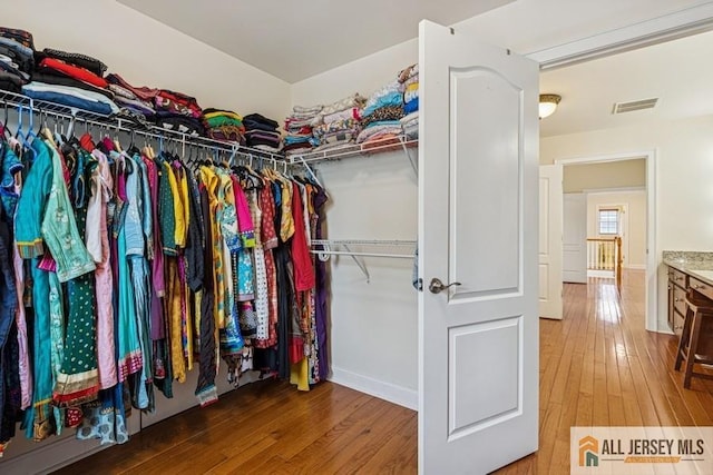 20 Washingtons Xing, Monroe, NJ 08831 - spacious closet featuring hardwood / wood-style floors