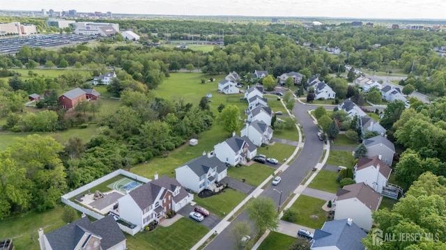 46 Carriage Dr, Piscataway, NJ 08854 - aerial view of property's location featuring nearby suburban area