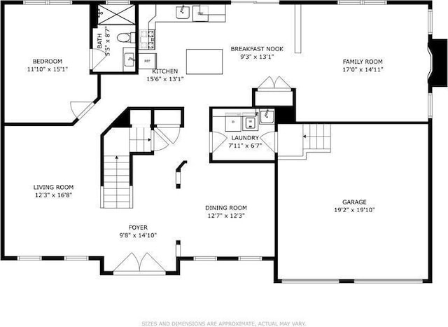46 Carriage Dr, Piscataway, NJ 08854 - home floor plan