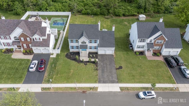 46 Carriage Dr, Piscataway, NJ 08854 - drone / aerial view
