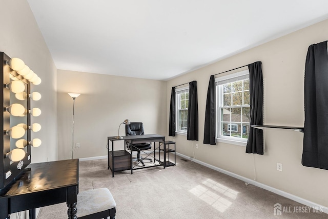 251 Chaucer Ct, Old Bridge, NJ 08857 - home office featuring carpet flooring and baseboards