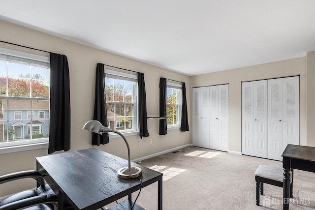251 Chaucer Ct, Old Bridge, NJ 08857 - office space with baseboards and light colored carpet