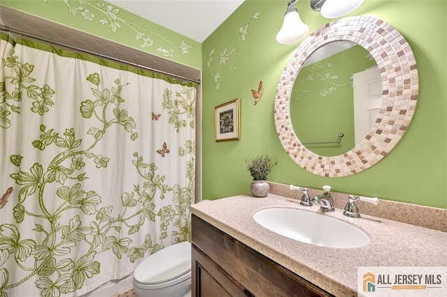 35 Parkview Rd, Cranbury, NJ 08512 - bathroom featuring vanity and a shower with curtain