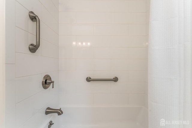 26 Magnolia Rd, Franklin Twsp, NJ 08873 - bathroom with shower / bathtub combination with curtain