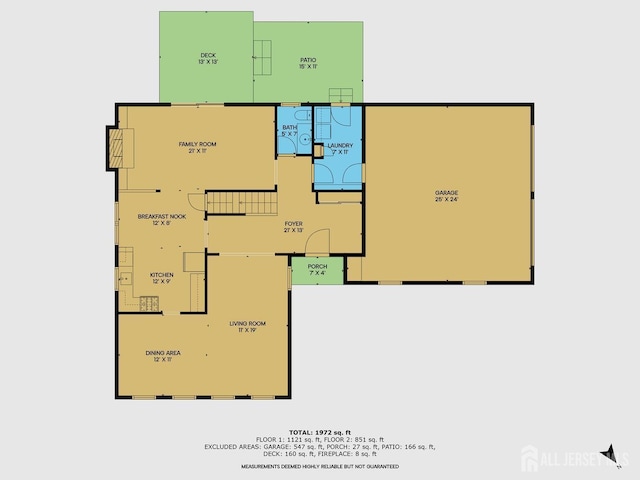 26 Magnolia Rd, Franklin Twsp, NJ 08873 - room layout