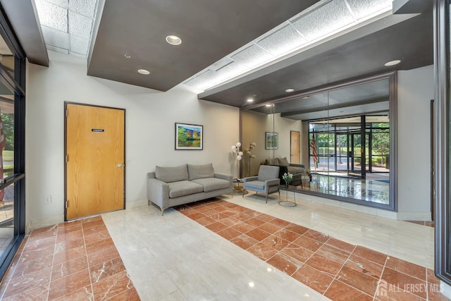 30 S Adelaide Ave Unit 4K, Highland Park, NJ 08904 - lobby featuring a paneled ceiling