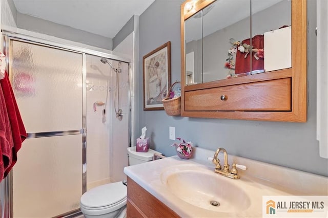 23 Spring St, Franklin, NJ 08873 - bathroom with vanity and a shower stall