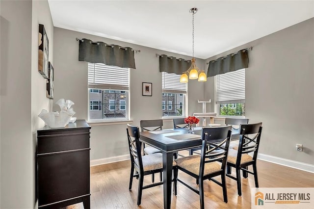 1501 Hights Farm Rd Unit 1501, Monroe, NJ 08831 - dining room featuring wood finished floors and baseboards
