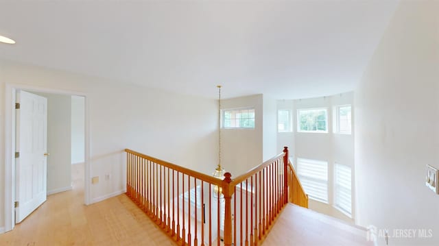53 Kirschman Dr, Old Bridge, NJ 07747 - hall with an upstairs landing and baseboards