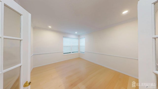 53 Kirschman Dr, Old Bridge, NJ 07747 - spare room with wood finished floors and recessed lighting