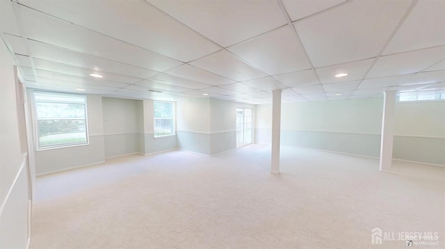 53 Kirschman Dr, Old Bridge, NJ 07747 - empty room with recessed lighting, carpet, and plenty of natural light