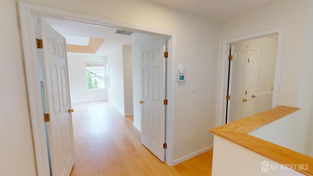53 Kirschman Dr, Old Bridge, NJ 07747 - corridor with light wood finished floors