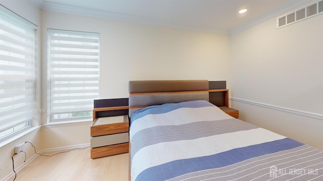 53 Kirschman Dr, Old Bridge, NJ 07747 - bedroom featuring crown molding, wood finished floors, and recessed lighting