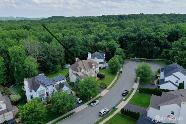 53 Kirschman Dr, Old Bridge, NJ 07747 - aerial view of residential area with a forest
