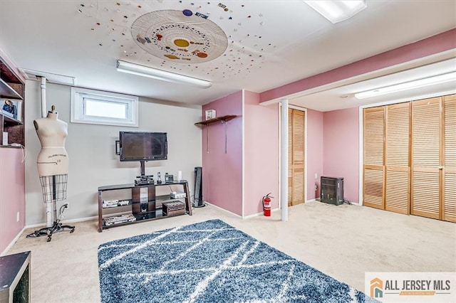 6 Mockingbird Rd, Edison, NJ 08820 - carpeted bedroom with two closets and baseboards