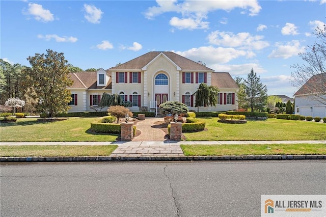 482 Spotswood Gravel Hill Rd, Monroe, NJ 08831 - colonial house with a front yard