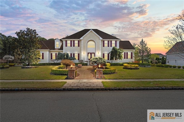 482 Spotswood Gravel Hill Rd, Monroe, NJ 08831 - view of front of home featuring a front lawn