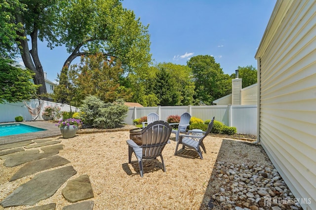35 Poet Dr, Matawan, NJ 07747 - fenced backyard featuring a patio