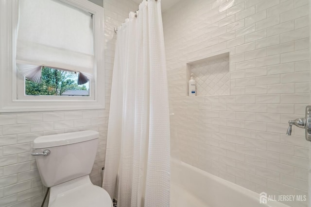 35 Poet Dr, Matawan, NJ 07747 - full bathroom with shower / tub combo and tile walls