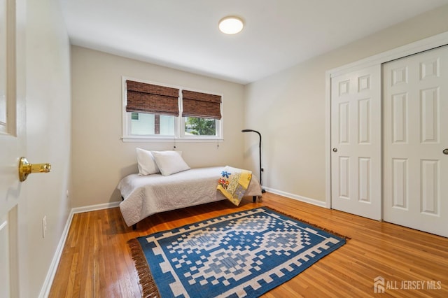 35 Poet Dr, Matawan, NJ 07747 - bedroom featuring wood finished floors and a closet