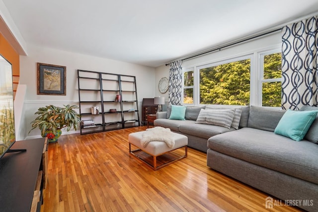 35 Poet Dr, Matawan, NJ 07747 - living room featuring wood finished floors