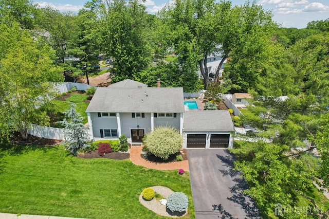 35 Poet Dr, Matawan, NJ 07747 - view of front of home featuring roof with shingles