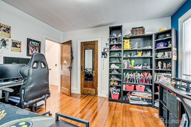 1072 Salem Ave, Hillside, NJ 07205 - office with wood finished floors