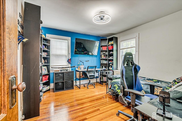 1072 Salem Ave, Hillside, NJ 07205 - office featuring wood finished floors