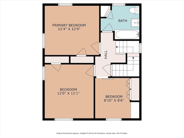 1072 Salem Ave, Hillside, NJ 07205 - view of home floor plan