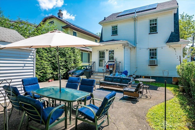 1072 Salem Ave, Hillside, NJ 07205 - view of patio / terrace with outdoor dining area and an outdoor hangout area