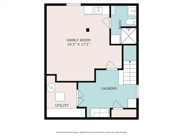 1072 Salem Ave, Hillside, NJ 07205 - view of property floor plan