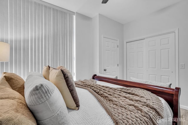 358 Rector St Unit 218, Perth Amboy, NJ 08861 - bedroom featuring a closet and ceiling fan