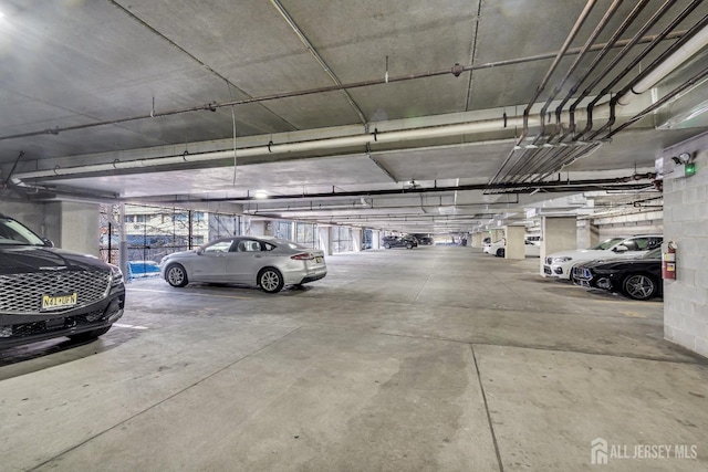 358 Rector St Unit 218, Perth Amboy, NJ 08861 - view of parking garage