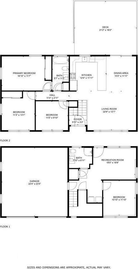 376 New Brunswick Ave, East Brunswick, NJ 08816 - view of home floor plan