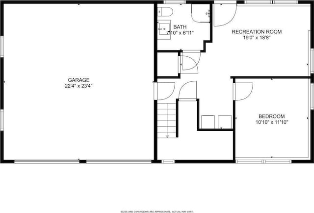 376 New Brunswick Ave, East Brunswick, NJ 08816 - view of floor plan / room layout