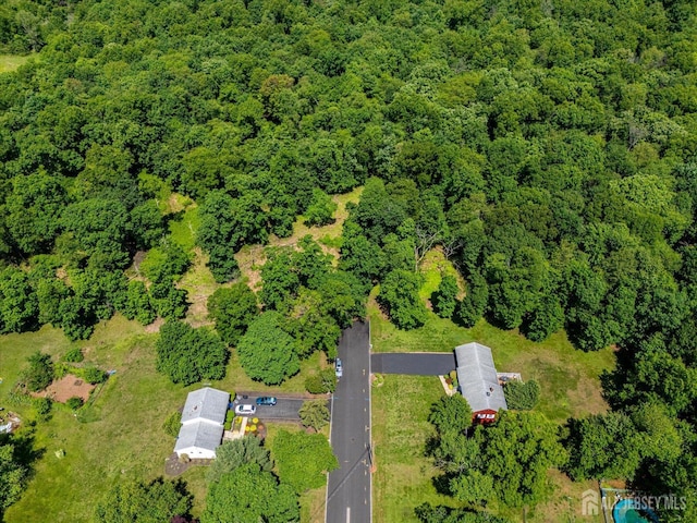 200 Elwood St, Piscataway, NJ 08854 - drone / aerial view of a forest
