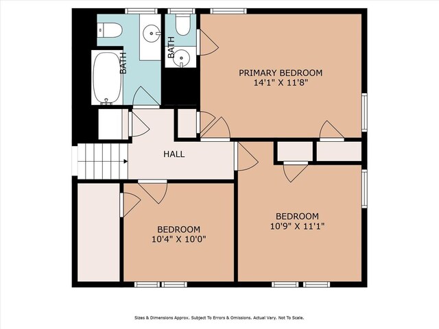 200 Elwood St, Piscataway, NJ 08854 - floor plan / room layout