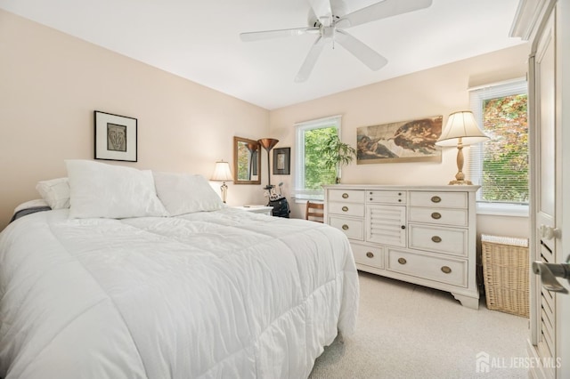 2 Derby Ln, East Brunswick, NJ 08816 - bedroom with light carpet and ceiling fan