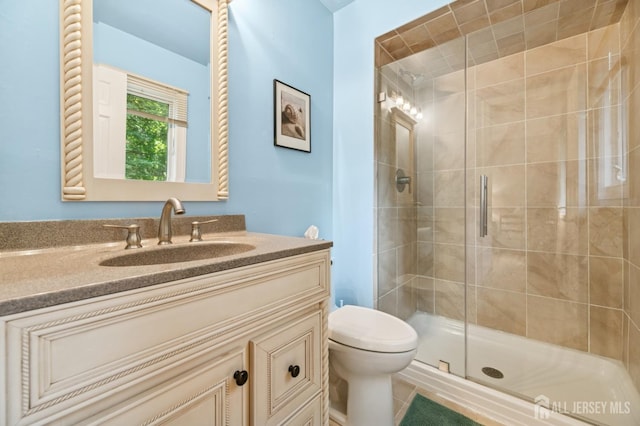 2 Derby Ln, East Brunswick, NJ 08816 - full bath featuring a shower stall and vanity