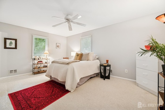 2 Derby Ln, East Brunswick, NJ 08816 - bedroom featuring light carpet and a ceiling fan