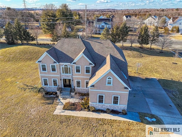 2 Kristen Ct, Franklin, NJ 08873 - aerial view of property and surrounding area