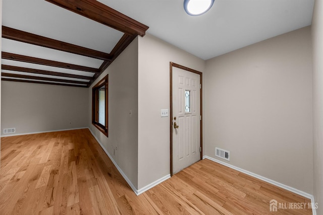 39 Miara St, Sayreville, NJ 08859 - entrance foyer with light wood-style floors and baseboards
