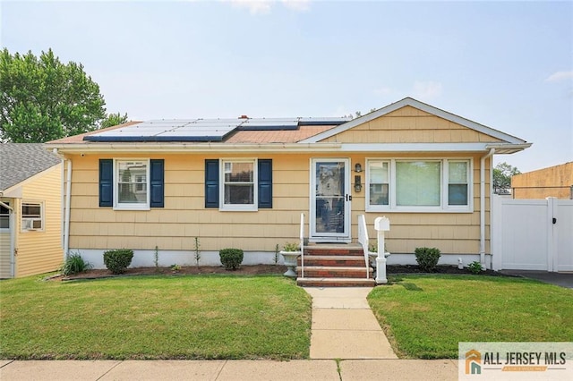 49 Paul St, Fords, NJ 08863 - bungalow-style home featuring solar panels