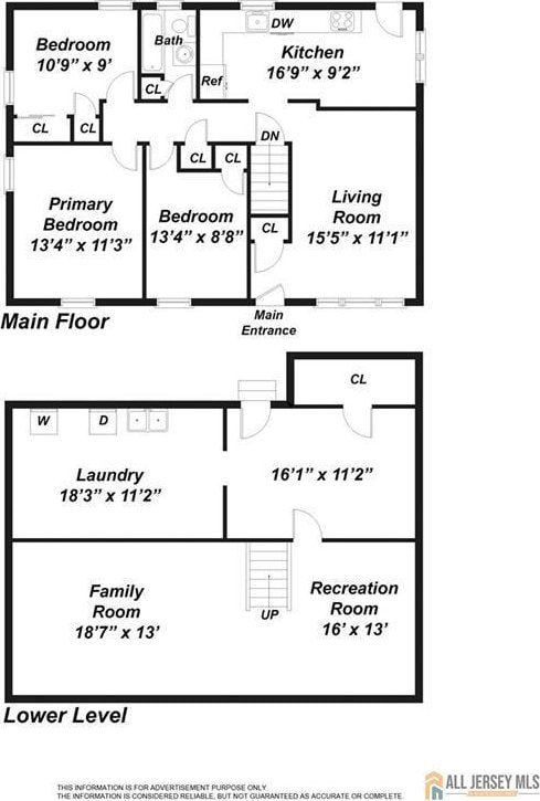 49 Paul St, Fords, NJ 08863 - view of room layout