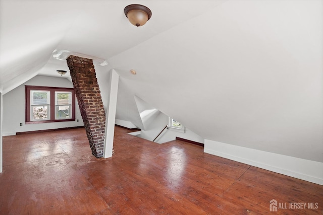 22 Booream Ave, Milltown, NJ 08850 - additional living space featuring vaulted ceiling and wood finished floors